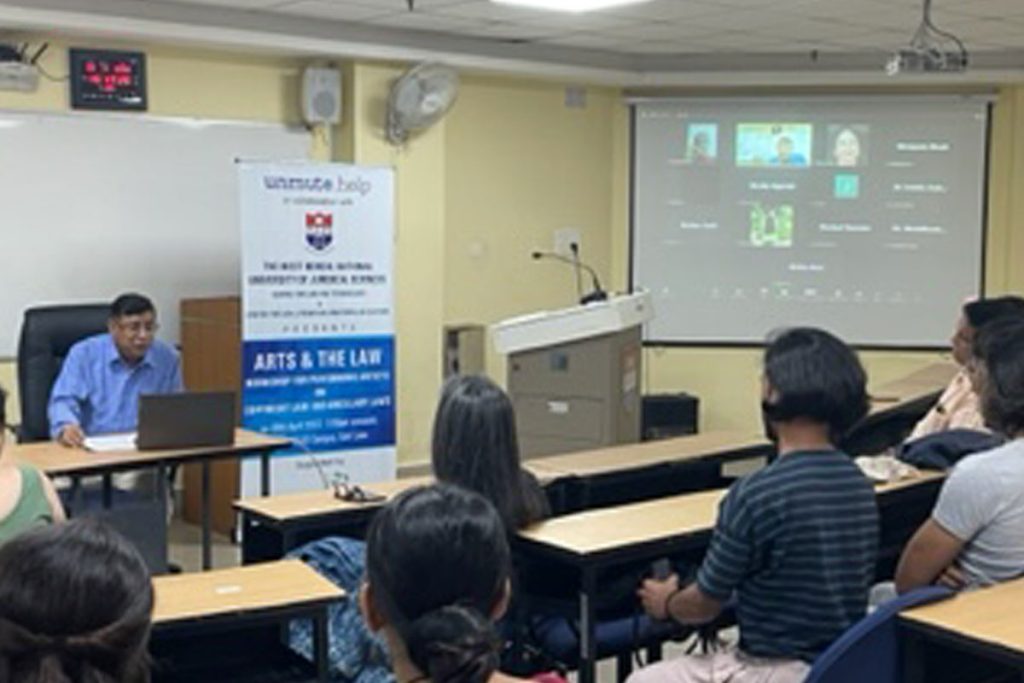 Workshop organised by Unmute - The West Bengal National University of ...